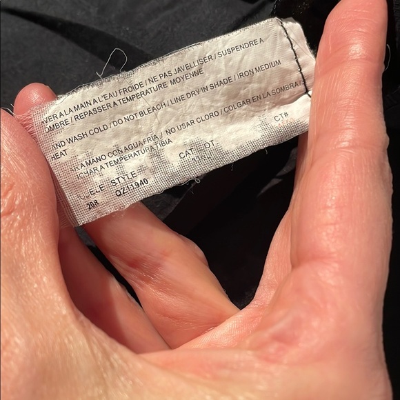 Christina Black Swim Coverup with Blue Accents - Picture 8 of 8